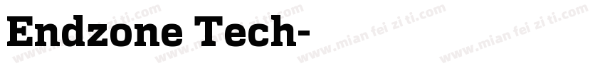 Endzone Tech字体转换